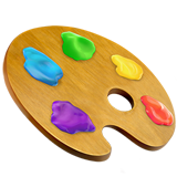 Artist Pallete Emoji